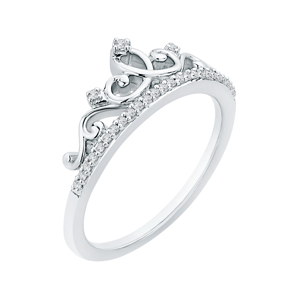 Crown Tiara Ring Gold - kellinsilver.com